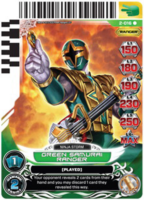 Green Samurai Ranger 016